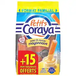 Carrefour Coraya petits bâtonnets de surimi format familial offre