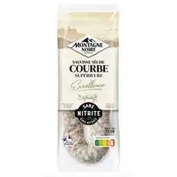 Carrefour Montagne noire saucisse sèche courbe supérieure offre