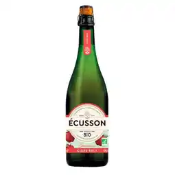 Carrefour Écusson cidre bio offre