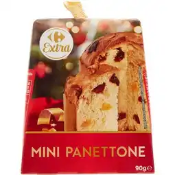 Carrefour Carrefour extra mini panettone offre