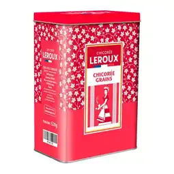 Carrefour Leroux chicorée grains offre