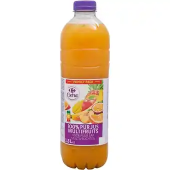 Carrefour Carrefour extra pur jus de fruits family pack offre