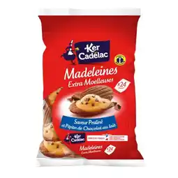 Carrefour Ker cadelac madeleines extra moelleuses offre