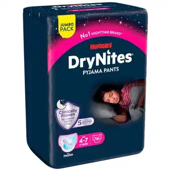 Carrefour Huggies culottes drynites offre