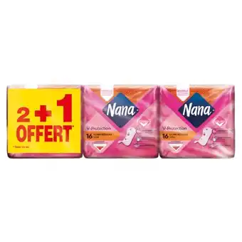 Carrefour Nana protections hygiéniques offre