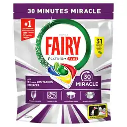 Carrefour Fairy capsules pour lave-vaisselle offre