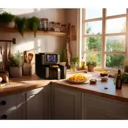 Carrefour Carrefour home friteuse sans huile intelligente 8l offre