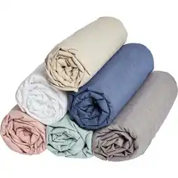 Carrefour Drap housse microfibre offre