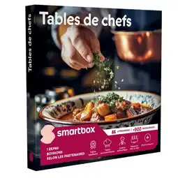 Carrefour Smartbox tables de chefs offre