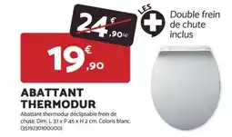 Bricomarché Abattant thermodur offre