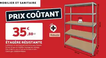 Dim - étagère résistante