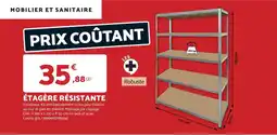 Bricomarché Étagère résistante offre