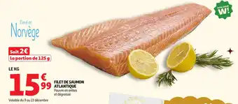 Filet de saumon atlantique