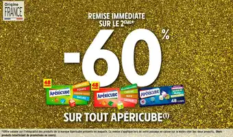 Intermarché Express APERICUBE Sur tout offre