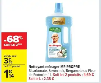 Carrefour MR PROPRE Nettoyant ménager offre