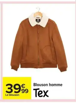 Carrefour TEX Blouson homme offre
