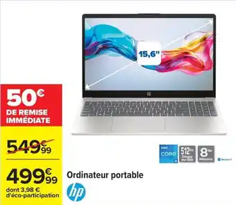 Carrefour HP Ordinateur portable offre