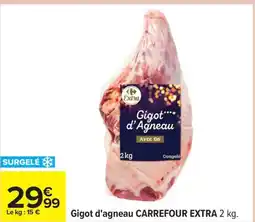 Carrefour CARREFOUR EXTRA Gigot d'agneau offre