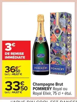 Carrefour POMMRY Champagne brut offre