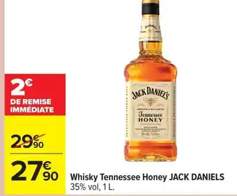 Carrefour JACK DANIEL'S Whisky Tennessee Honey offre