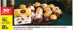 Carrefour FERRERO FRANCE Grand Assortiment offre