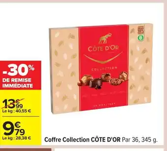 Carrefour CÔTE D'OR Coffre Collection offre