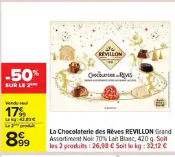 Carrefour REVILLON La Chocolaterie des Rêves offre