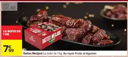 Carrefour Dattes Medjool offre
