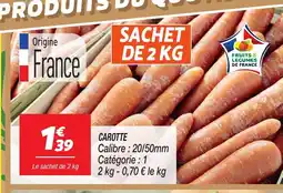 Netto Carotte offre