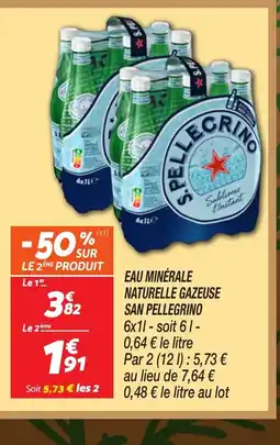 Netto SAN PELLEGRINO Eau minérale naturelle gazeuse offre