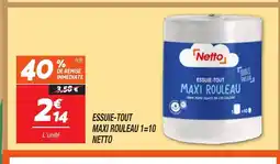 Netto NETTO Essuie-tout maxi rouleau offre