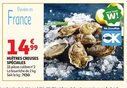 Auchan Huîtres creuses spéciales offre