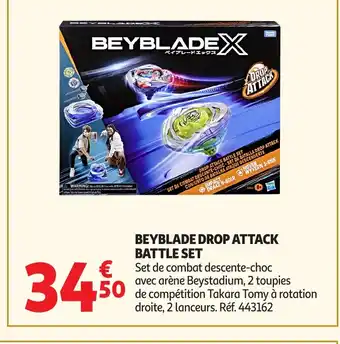 Auchan BEYBLADE Drop attack battle set offre