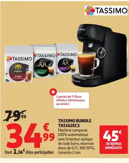 Auchan TASSIMO Bundle offre