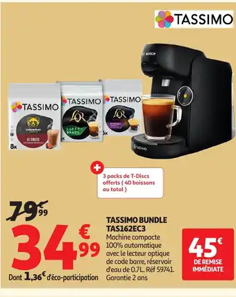 Auchan TASSIMO Bundle offre