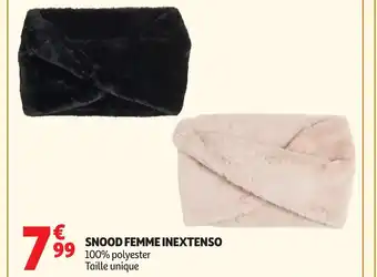 Auchan INEXTENSO Snood femme offre