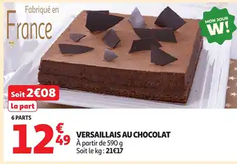 Auchan Versaillais au chocolat offre