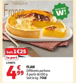 Auchan Flan offre