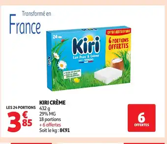 Auchan KIRI Crème offre