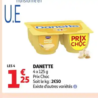 Auchan DANETTE offre