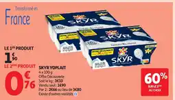 Auchan YOPLAIT Skyr offre