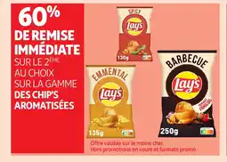 Auchan Sur la gamme des chip's aromatisées offre