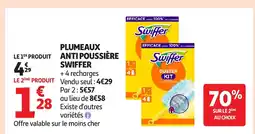 Auchan SWIFFER Plumeaux anti poussière offre