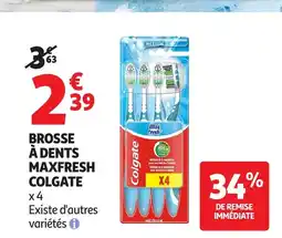 Auchan COLGATE Brosse à dents maxfresh offre