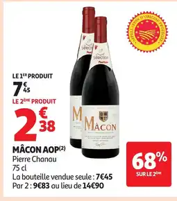 Auchan Mâcon aop offre