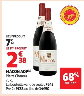 Auchan Mâcon aop offre
