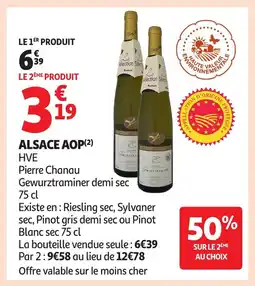 Auchan Alsace aop offre