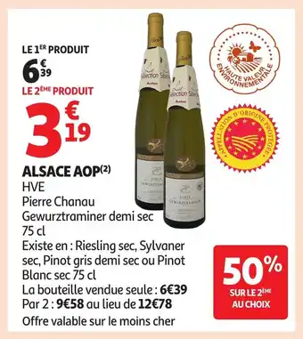 Auchan Alsace aop offre