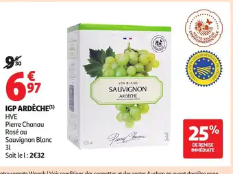 Auchan Igp ardèche offre
