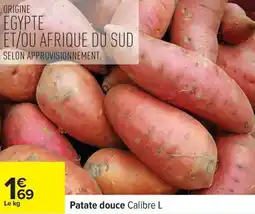Carrefour Patate douce offre